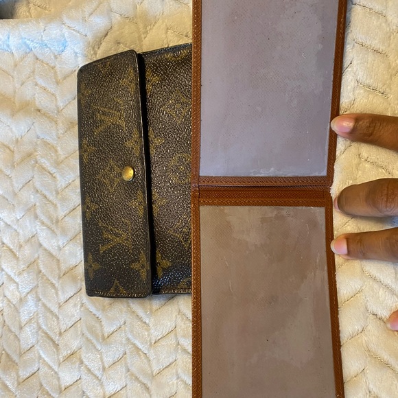 Louis Vuitton classic monogram wallet w/ID case - Picture 9 of 12